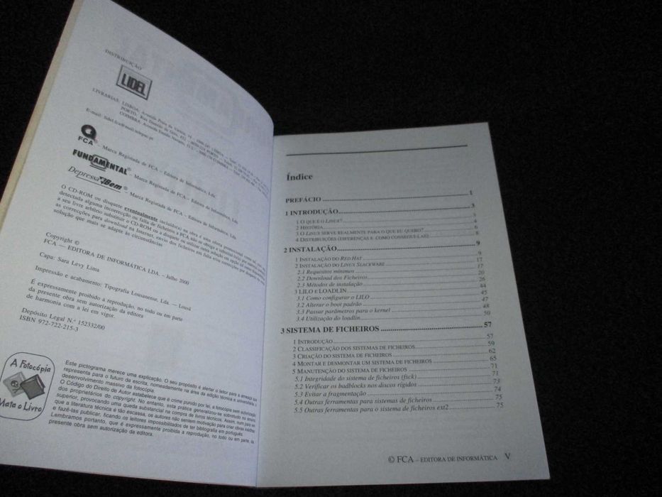 Livro Fundamental do Linux Paulo Trezentos António Cardoso