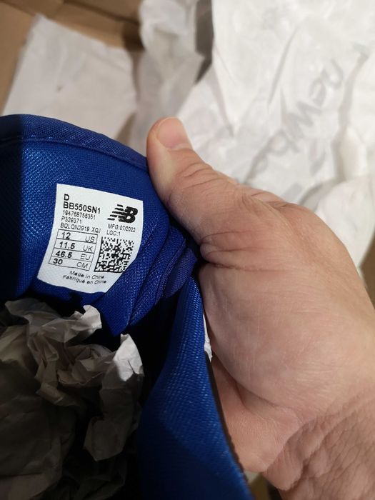 Sapatilhas New Balance 550 novas