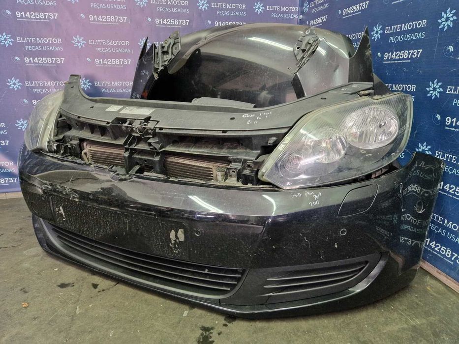 Frente completa usada VW GOLF VI 6 PLUS capot parachoques oticas guardalamas radiador