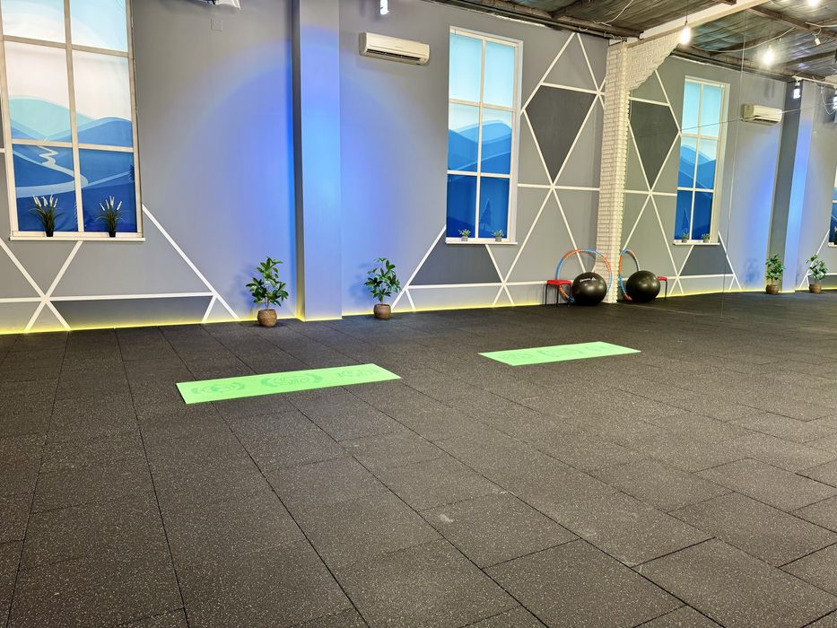 Профессиональное резиновое покрытие (плитка 30 мм)