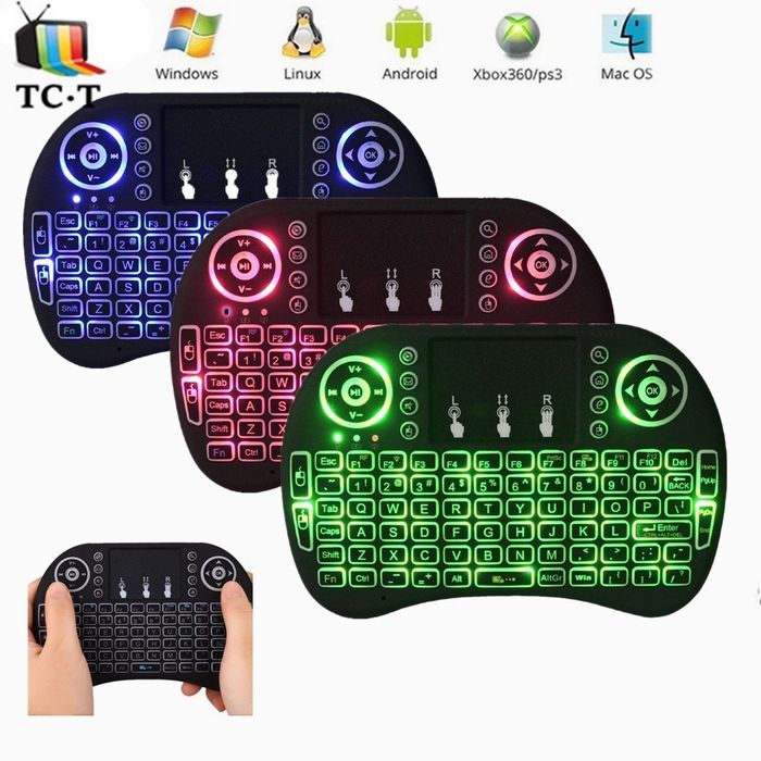 Teclado luminoso para qualquer sistema operativo.
