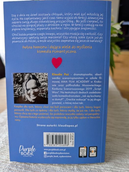 Klaudia Paź Greckie wakacje