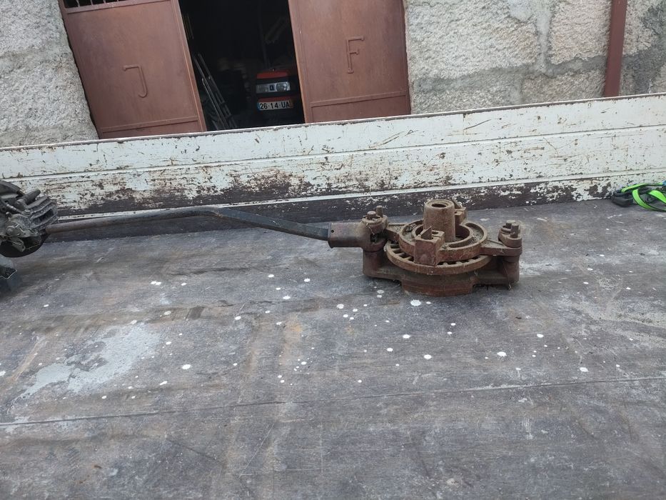 Prensa de lagar com fuso