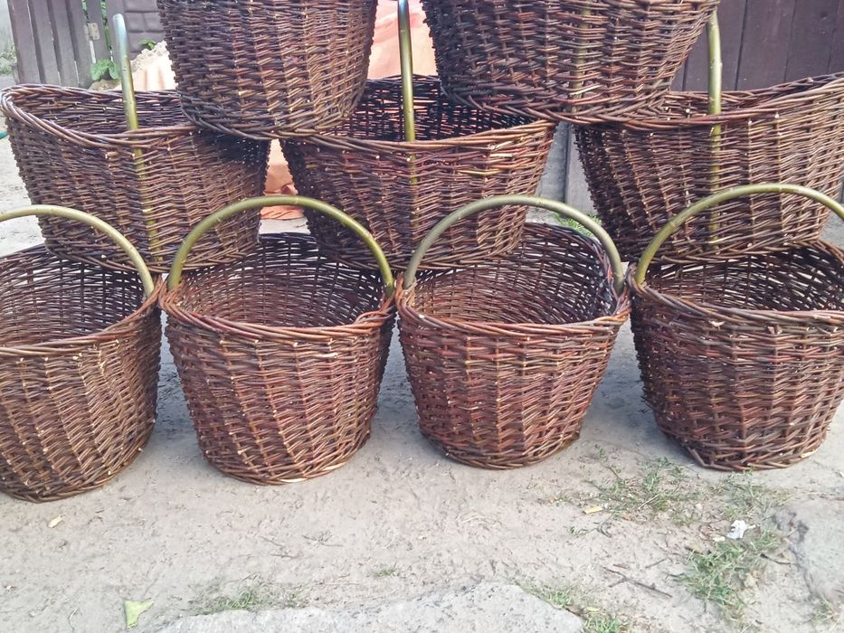 Sprzedam miotły brzozowe oraz kosze wiklinowe z