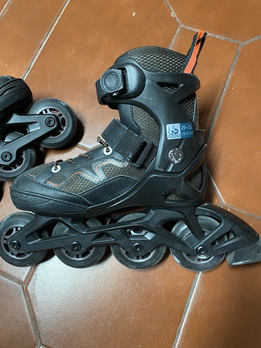 Patins em limha crianca
