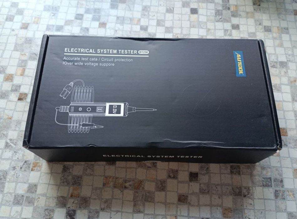 Автотестер цепей Autotool BT250 щуп с экраном