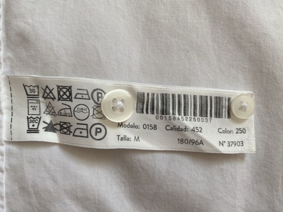 Massimo Dutti біла сорочка оверсайз, рубашка оверсайз