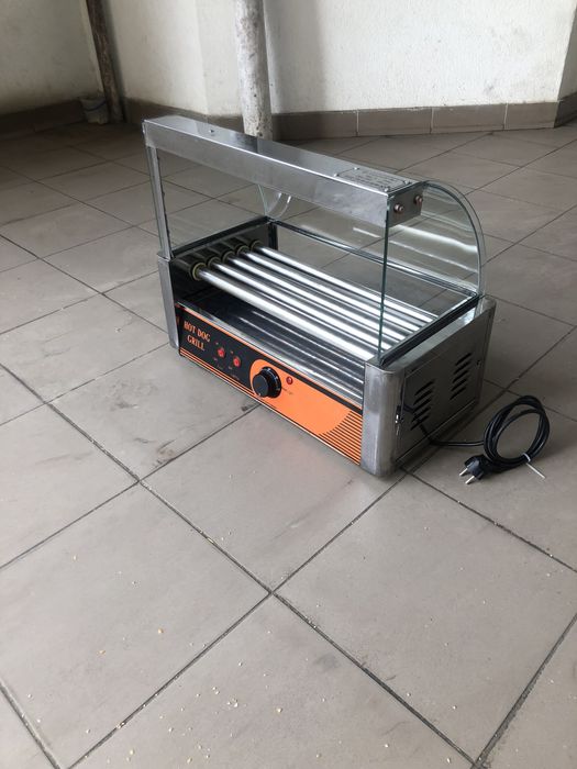 Роликовий Гриль GRG-05G на 5 роликів для сосисок