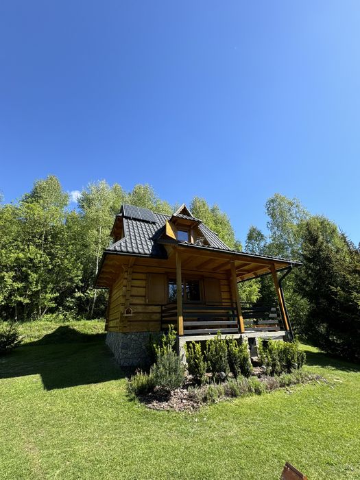 Domek w górach balia grill palenisko altana patio widok spokój cisza