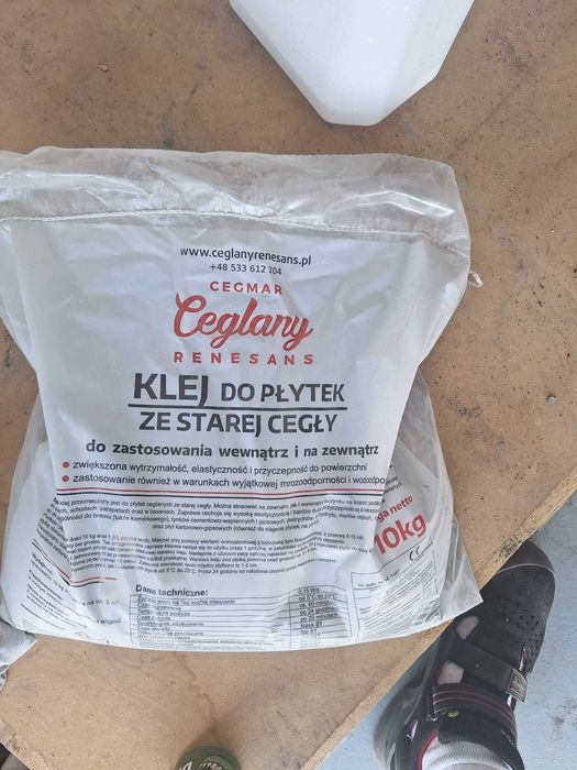Cięta cegła na scianę Retro klej gratis ok 6m2