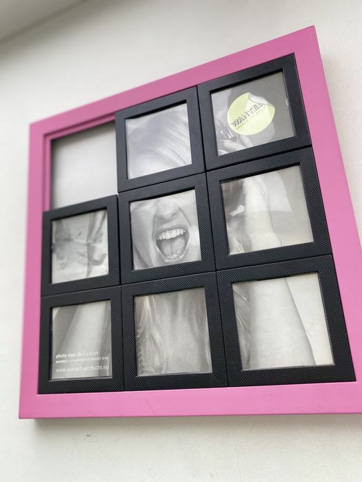 Фоторамка пазл из 8 движущихся элементов