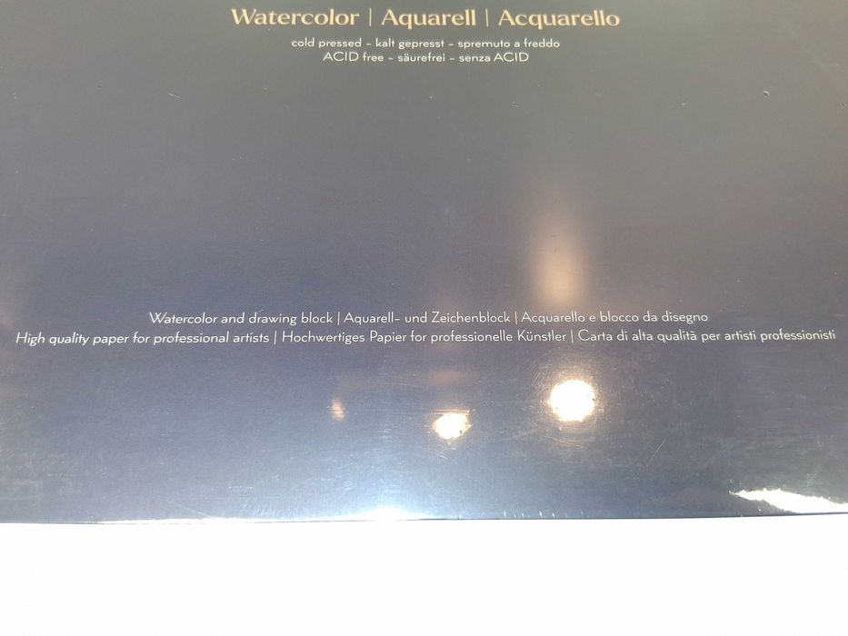 Y293 Blok Do Akwareli Solo Varia A3 300g 100% Bawełna Cold Pressed 20A