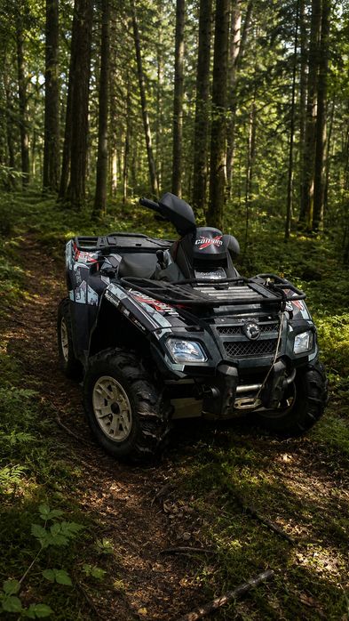 Can am 800 dzik w teren