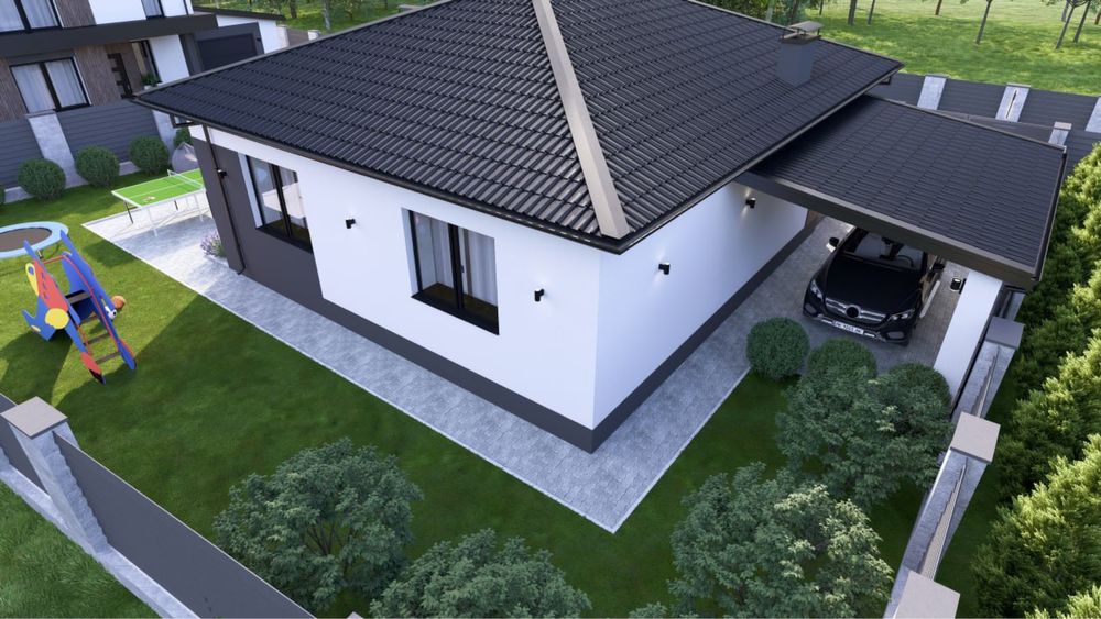 Будинок поруч з озером