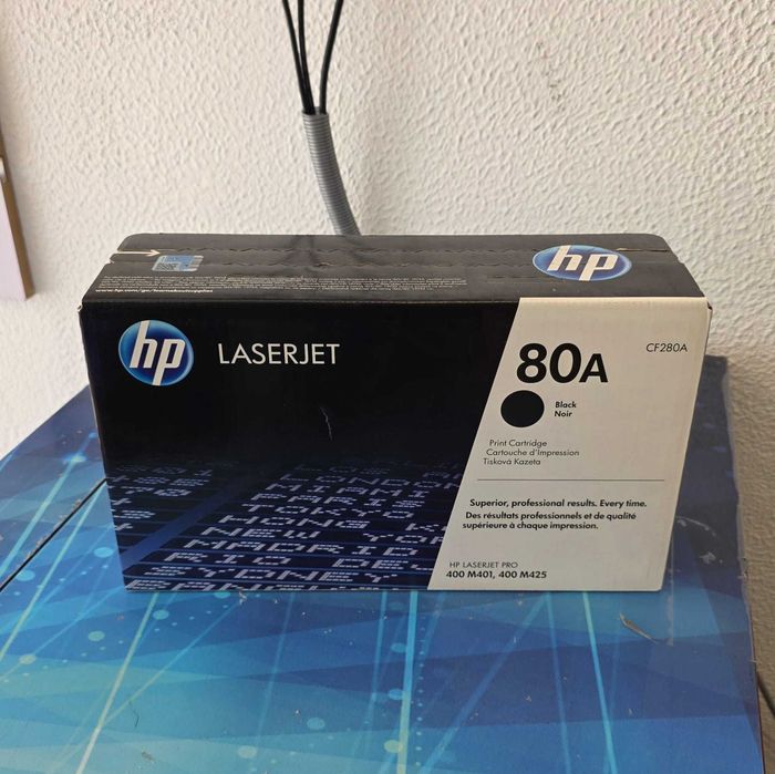HP 80A CF280A, preto, cartucho toner original