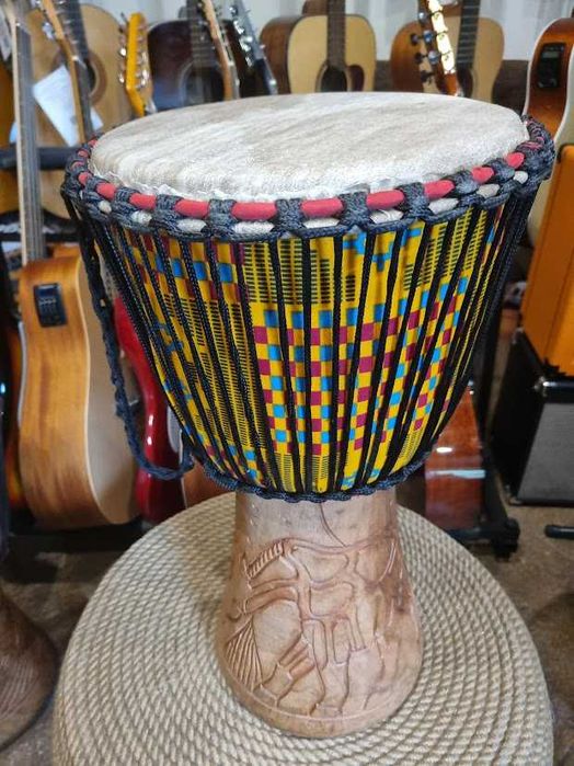 Djembe Ghana 11" Afro Drum - bęben afrykański Made in Ghana unique