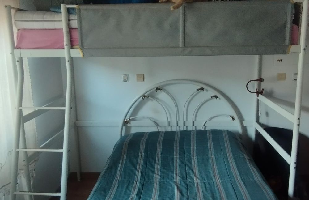 Beliche solteiro + Colchão IKEA