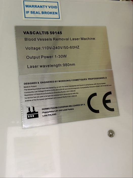 VASCALTIS laser naczyniowy