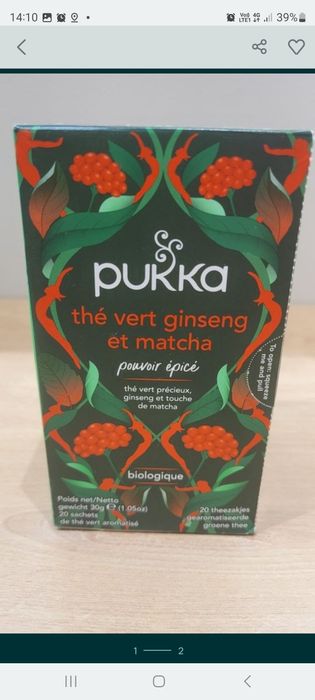 3 opakowania herbata ekologiczna Pukka + GRATIS jedno opakowanie