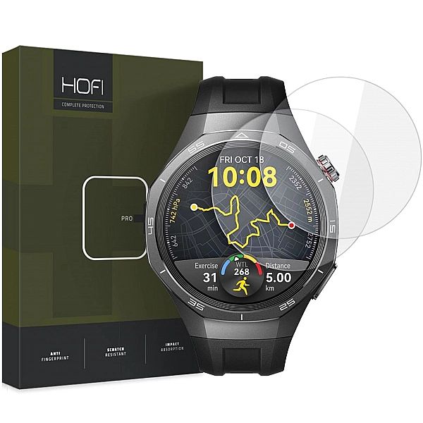 Szkło Hartowane Hofi Glass Pro+ 2-Pack Huawei Watch Gt 5 Pro (46 Mm) C