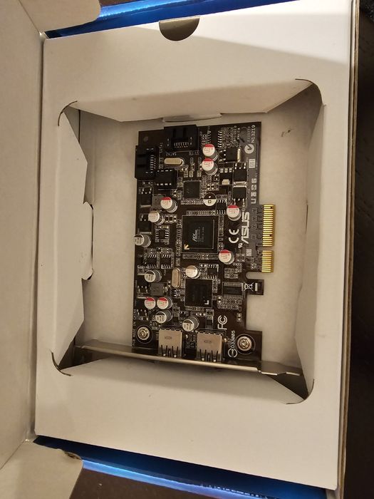 ASUS U3S6 PCIe x4 USB 3.0 + SATA 6Gb/s com Bridge — Retro Upgrade