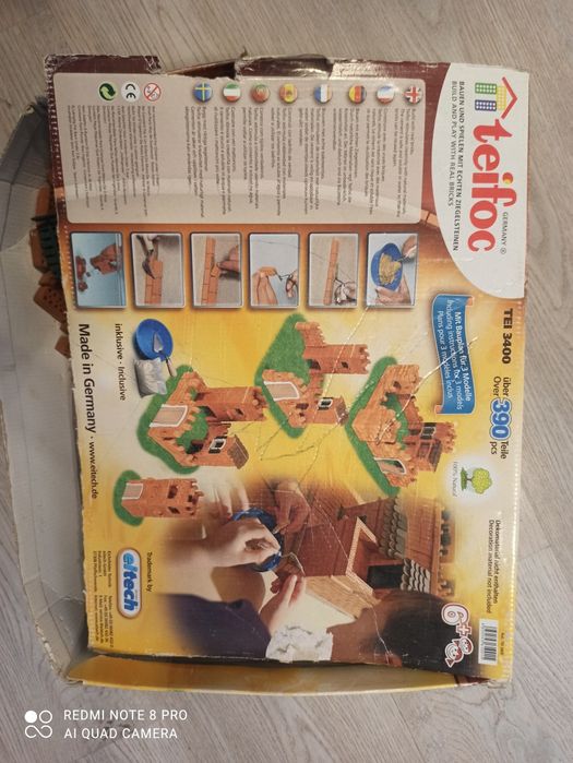 Cegły do budowania dla dzieci