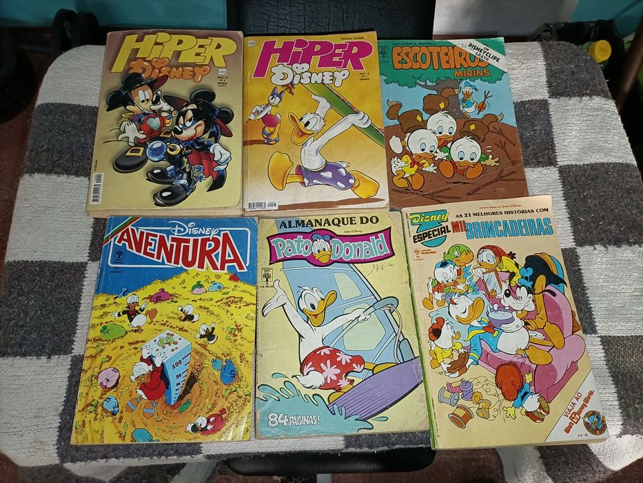 17 Revistas e almanaques Walt Disney e outras