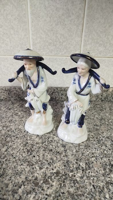 Estatuetas Casal porcelana chinesa
Pescador e agricultor