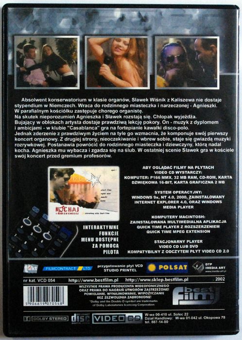 Kochaj I Rób Co Chcesz 2xVCD