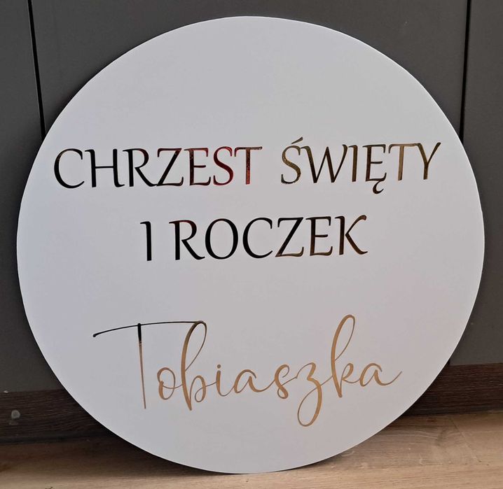 Tablica biała pcv na różne okazje tablica powitalna