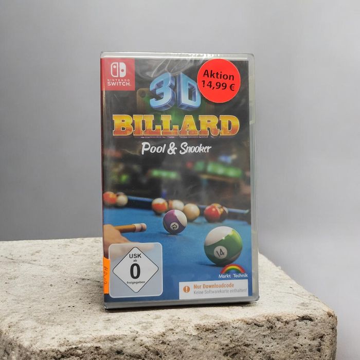 Na Lewara Gra Nintendo Switch 3D Billard Pool & Snooker