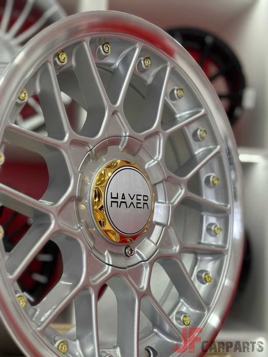 Jantes HAXER HX025 15" 8J ET30 4x100 / 4x114.3 Cinza