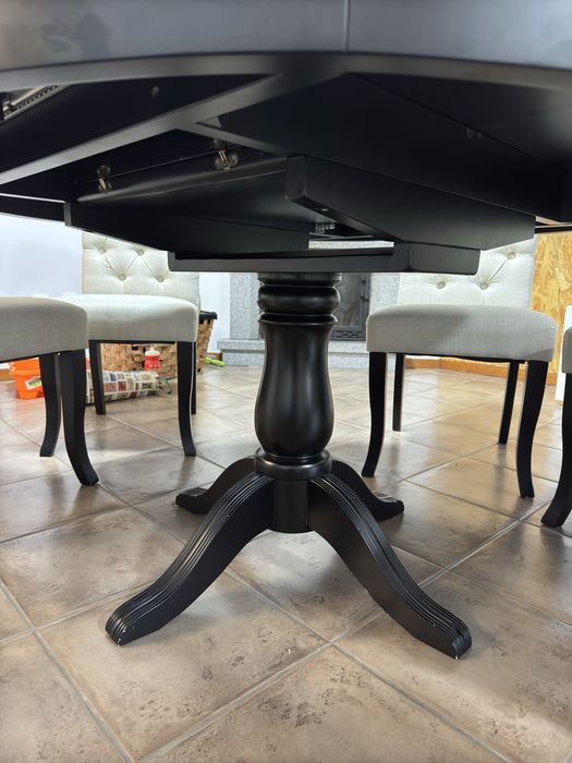 Mesa Redonda Madeira Maciça