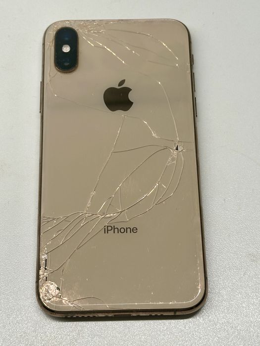 Iphone xs 256gb złoty (działa super, zbita tylna szybka