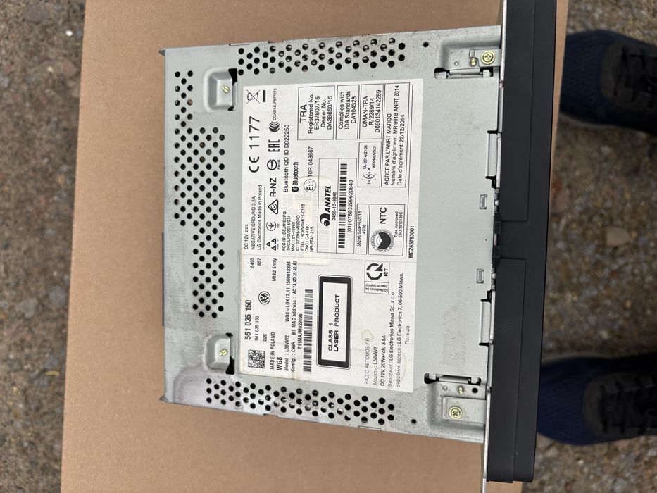 Магітолла штатна Wolkswagen Pasat B7 MNS