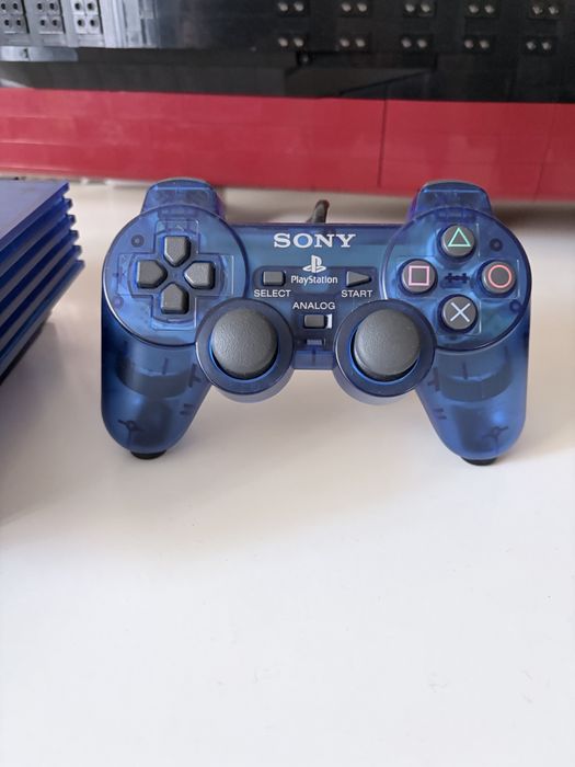 Sprzedam playstation 2 ocean blue