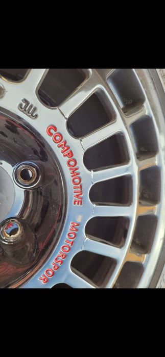 Felgi Compomotive th2 17 7.5j i 8.5j 5x114.3 4x100 golf 2 3 e30 bmw subaru lancer honda