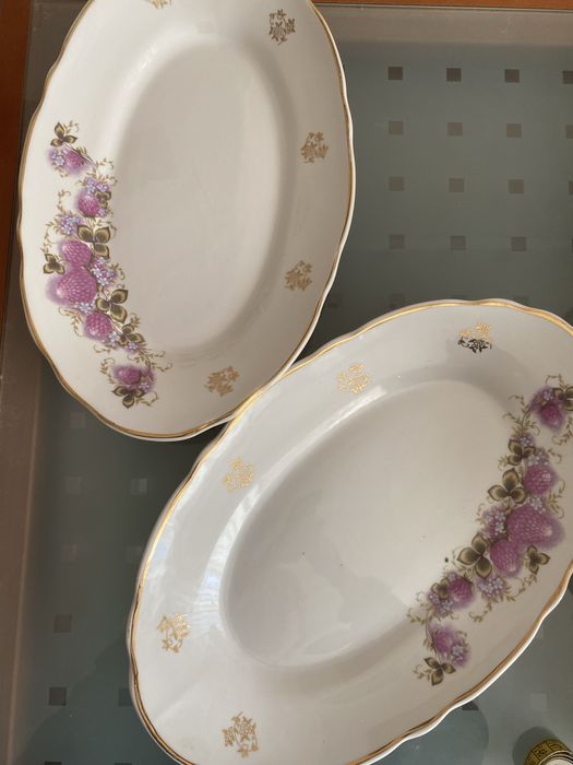 Блюдо овальное. Украина