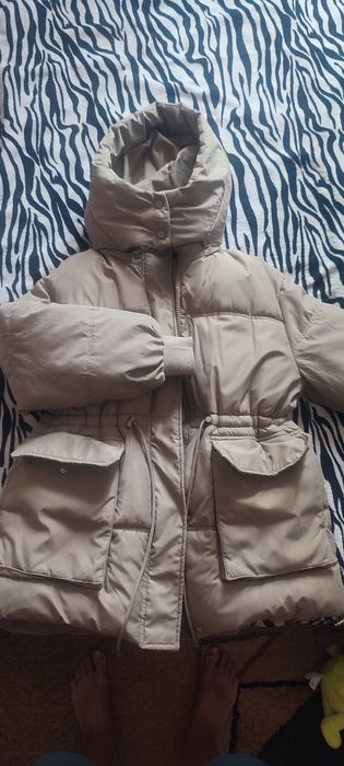 Зимова куртка оверсайз,пуфер