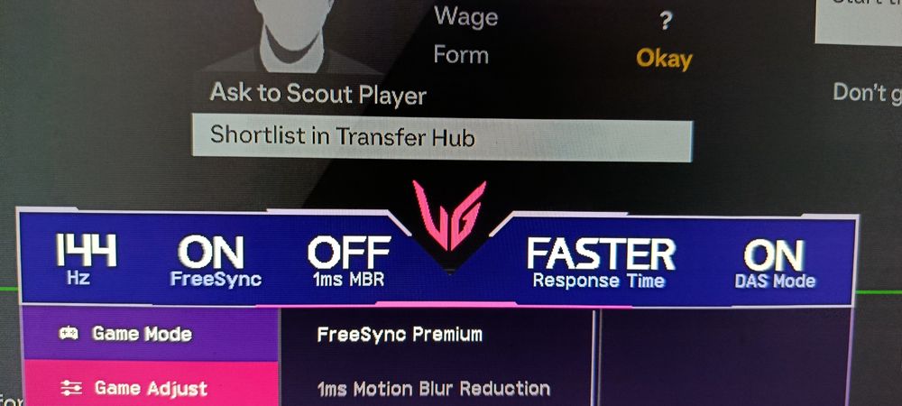 Monitor Gaming LG ultragear para PC ouconsola ou FULL HD