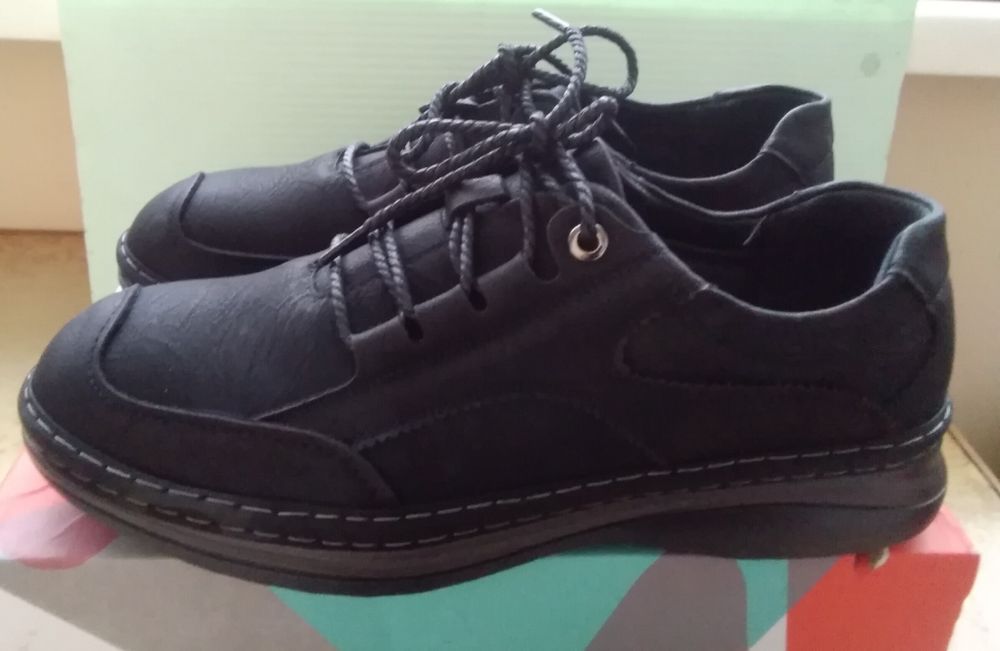 Кожаные полуботинки