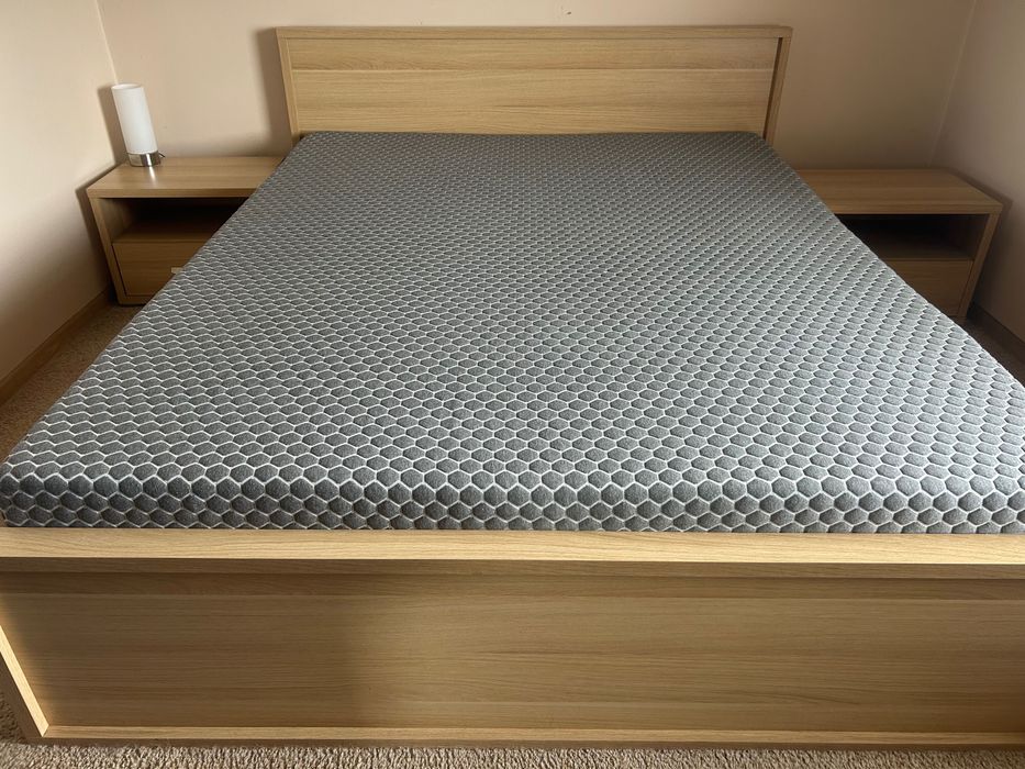 Duże łóżko 160x200 Meble Wójcik