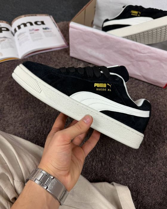 Puma Suede XL 'Black&White' / Мужские Кроссовки Puma / Puma