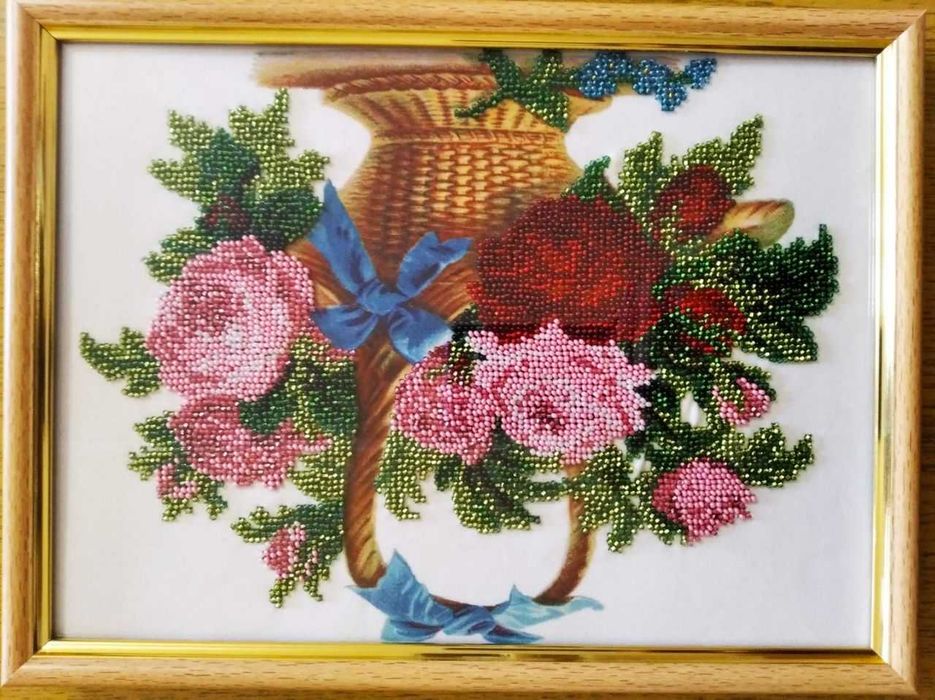 Продам картини (ікони) вишиті бісером