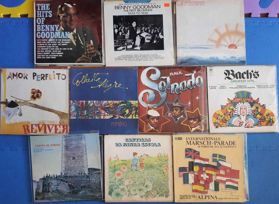 Vinil - Jazz, Banda Militares, Música Tradicional, Música Clássica