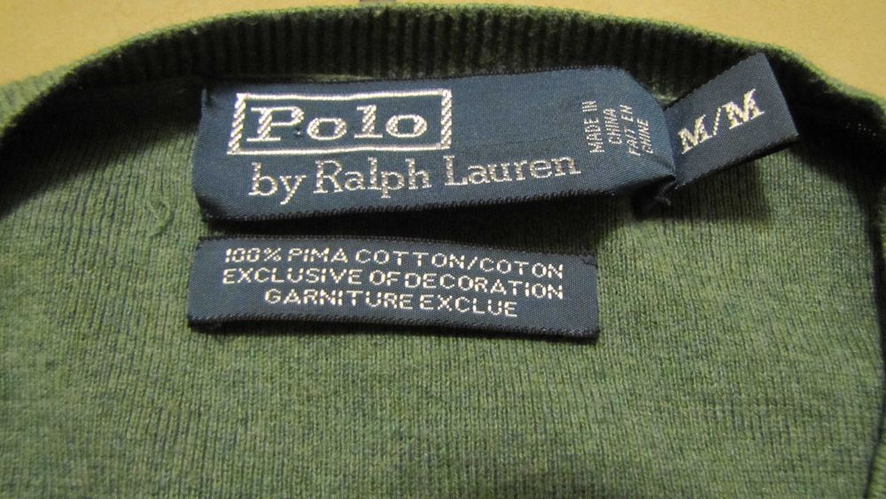 RALPH LAUREN __ SLIM-FIT PIMA Cotton Oryginał r M jak nowy