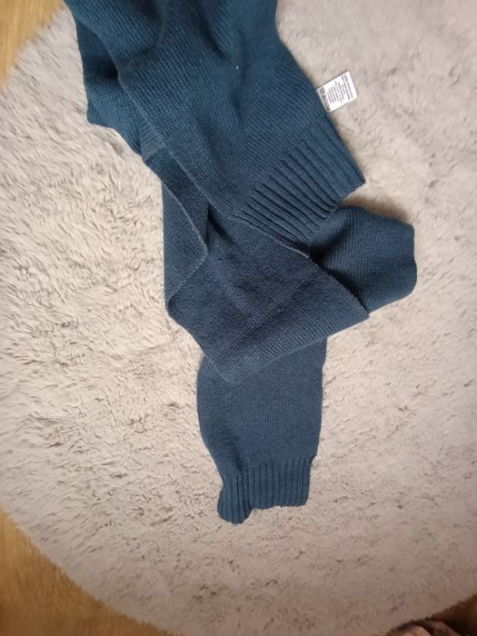 Szalik unisex kaszmir calvin klein elegancki bawełna zimowy