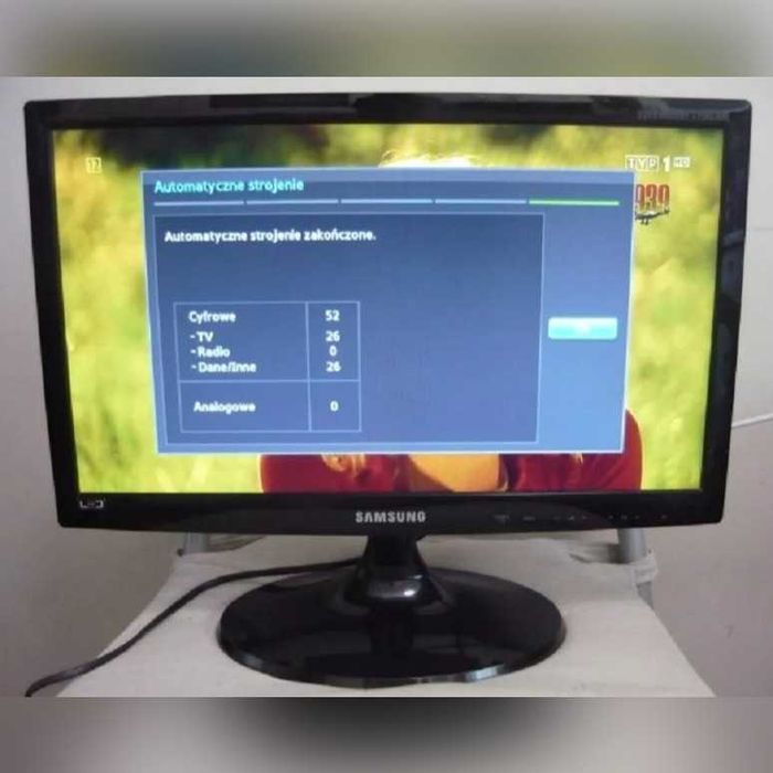 Tv Led Samsung 19 cali T19B300 Mpeg-4 Usb