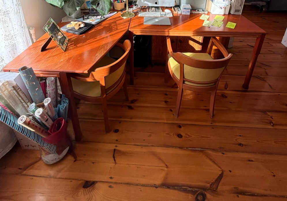 Duże biurko narożne. Modułowe.