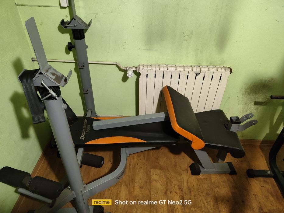 Iron Body Ławka Pod Sztangę 8000